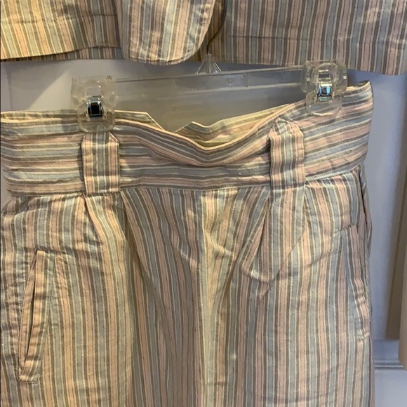 Vintage 80s 3-Pc Pastel Double-Brsted Suit Sz S/7 - Picture 4 of 8